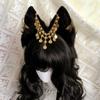 Tassel Animal Ears Hairband Golden Wings Egypt Style Headwear  Hair Styling Accessory
