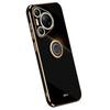 XINLI For Huawei Pura 70 TPU Case Anti-Drop Ring Kickstand Electroplating Phone Cover