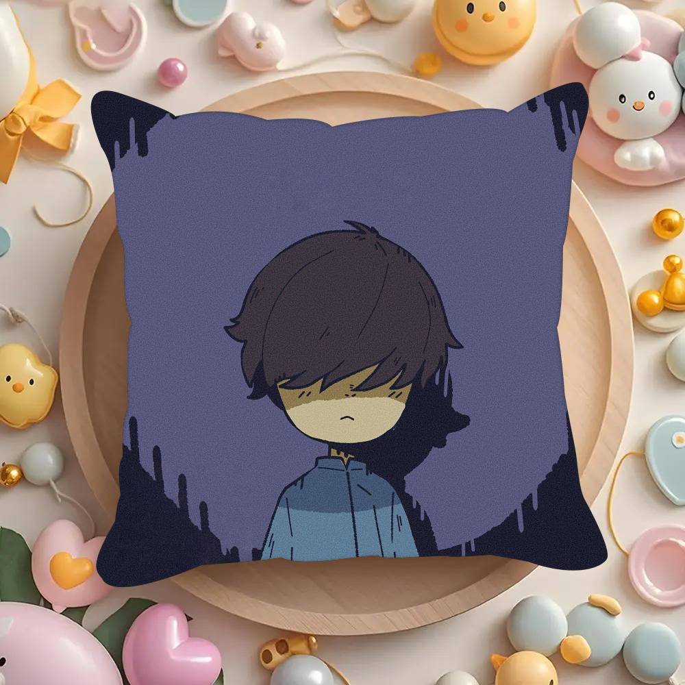 Game L-Little Nightmares Horror Pillowcases cushion covers living room sofas home decor gifts