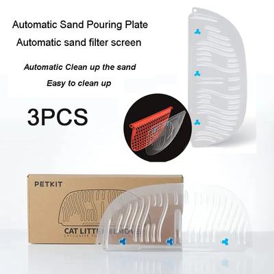 3KS Originální pro PETKIT Kočičí záchod Automatický záchod Lopatka na písek Filtrační síťka pro Pískoviště PURA MAX Příslušenství