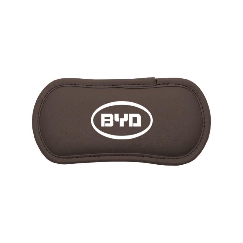 Leather Car Pillow Car Knee Pad Elastic Memory Foam Leg Pad For BYD Tang F3 E6 Atto3 Yuan Plus Song Max F0 G3 I3 Ea1 Dmi 2din S7