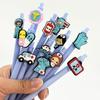 10Pcs Sky Blue Series Medical Pens, Quick-Dry Plastic Ballpoint Pens with Medium Tip, Suitable for Nurses and Healthcare Professionals, Perfect Hallow