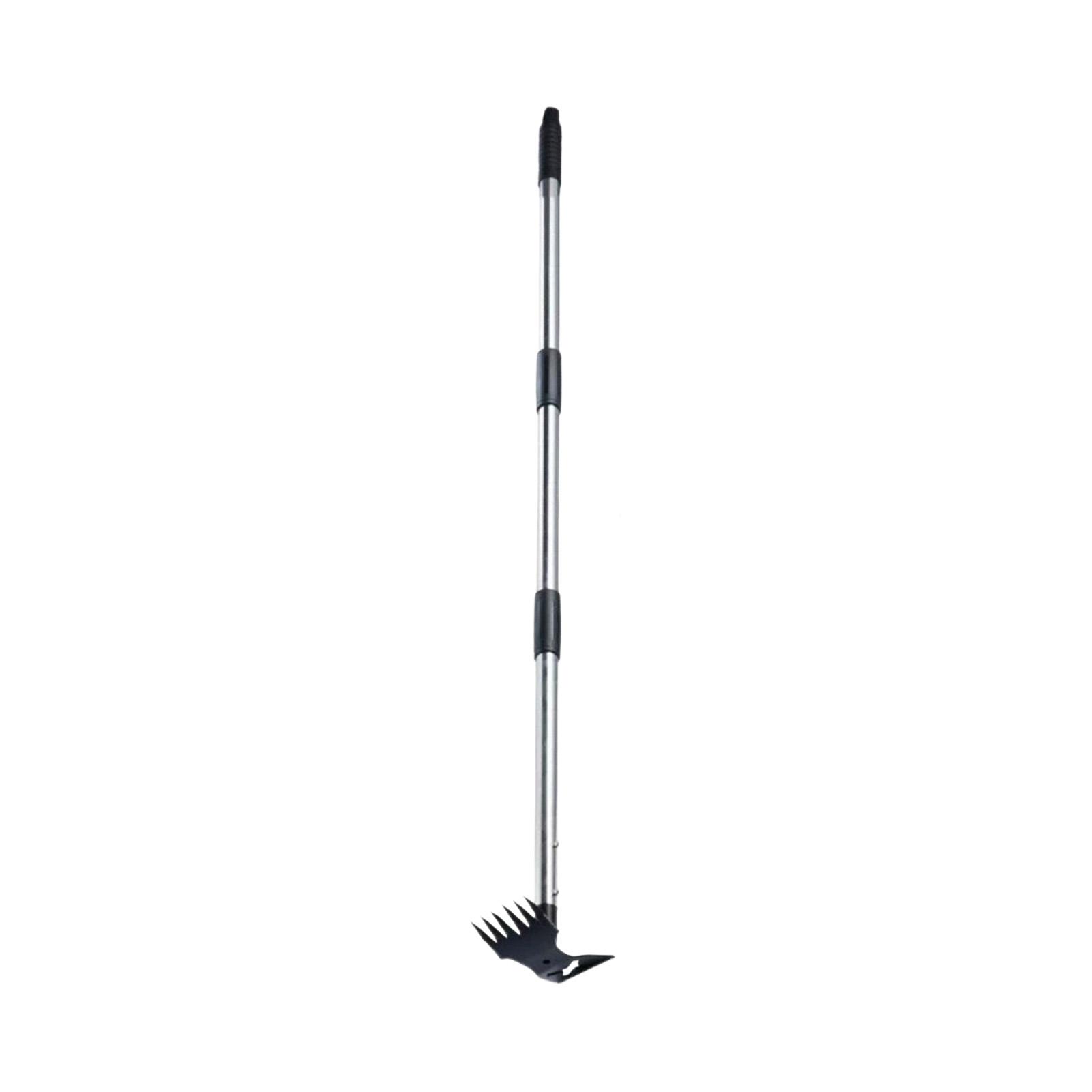 

Long Handle Dual Purpose Weeding Tool Hoe And Rake For Gardening Agriculture Use Pointed 2 section