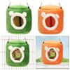 Bird Nest Birdhouse Easy Installation Velvet Winter Hanging Hammock Bed for Budgies Conure