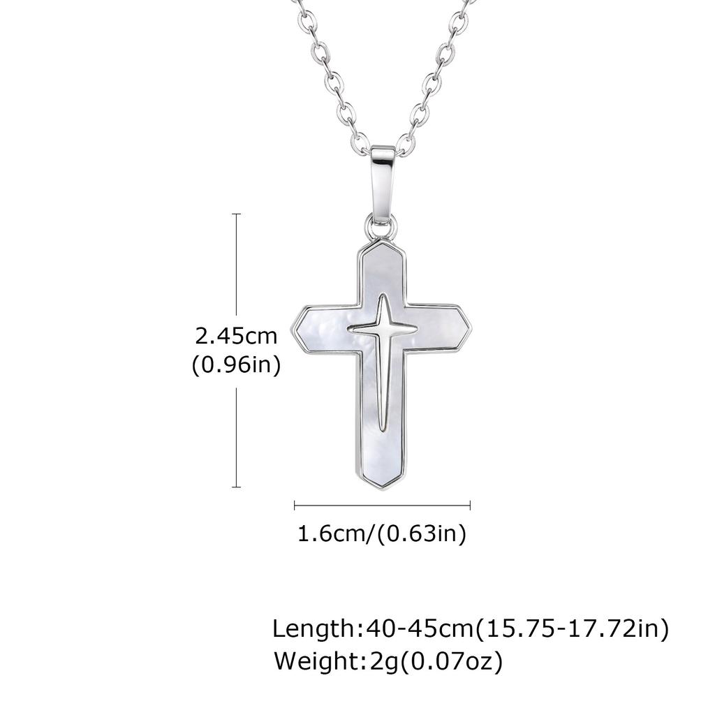 Fashion Gold Necklace Cross Oval Virgin Pendant, Personalized Accessories 323