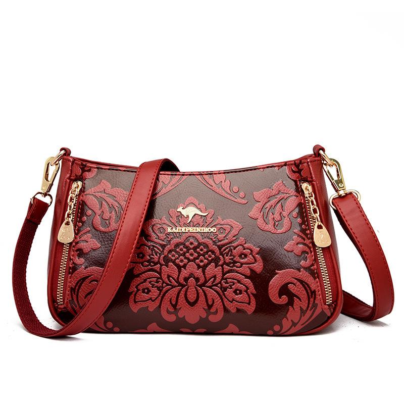 Damentasche Umhängetasche Damen im chinesischen Stil Lady Mom Bag Fashion Schultertasche