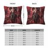 Love And Deepspace Sylus Square Pillowcase Polyester Linen Velvet Pattern Zip Decorative Room Cushion Cover 45x45