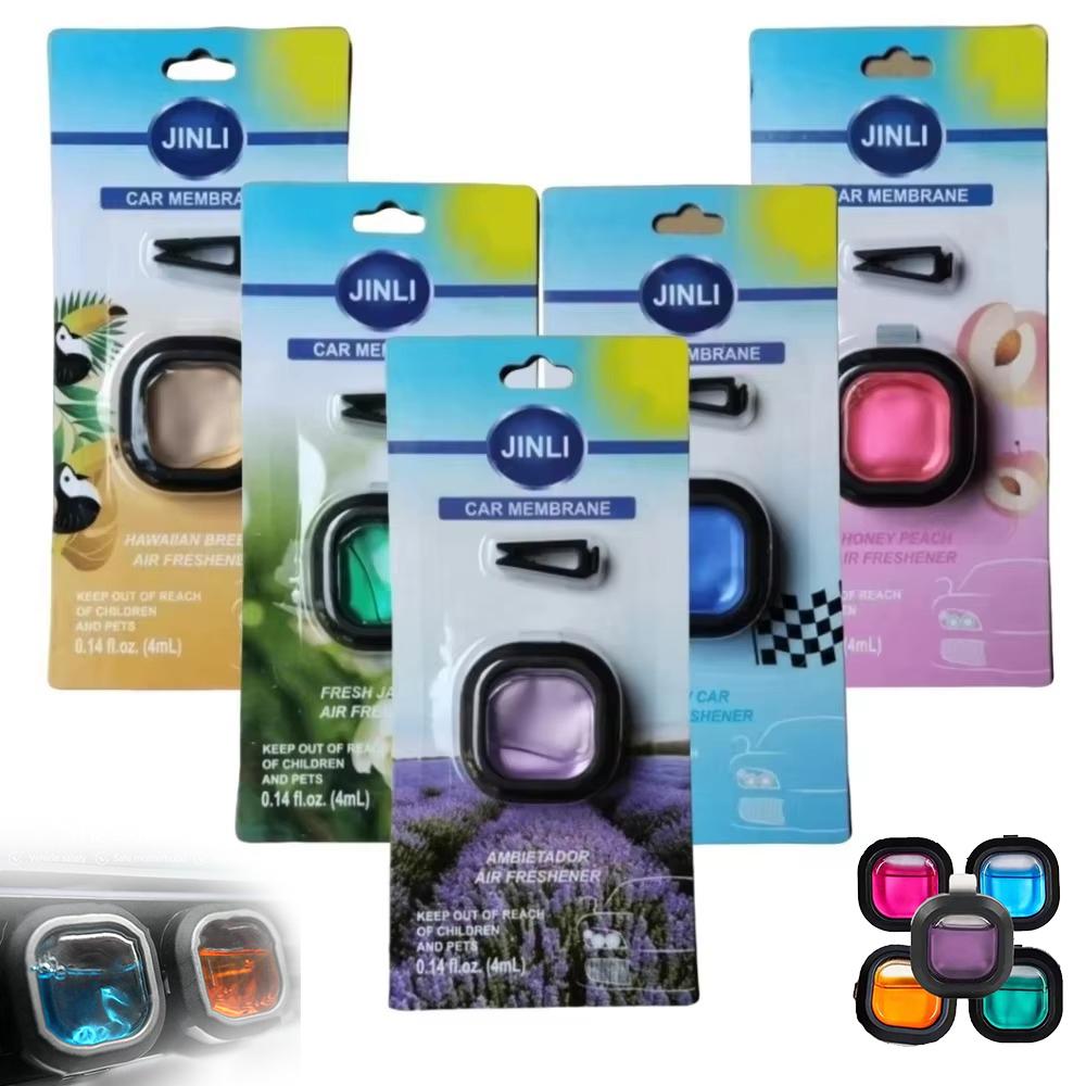 Long-Lasting Car Air Freshener Vent Clip Essential Oil Car Fragrance 1.11oz Alcohol-Free Fragrance for Fresh Car Smell Odor Elim