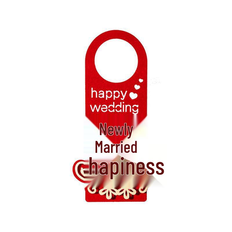 Wedding Door Handle  Double Happiness  Ornaments (20-Pack)