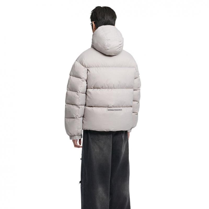 NOMANUAL Hestia Hooded Duck Down   Warm Gray