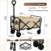 Faltbarer Outdoor-Utility-Wagen