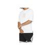 Air Jordan Embroidered Gold Logo Casual T-Shirt Men Tops White AT8873-100