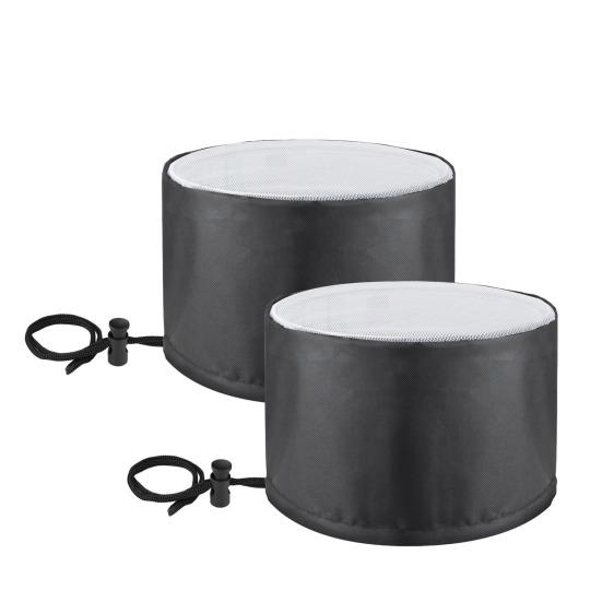 2 stk Plant Grow Telt Vent Deksler Finmasket Design Vanntett Støvtett Enkel å rengjøre Enkel installasjon Kanalfilter Ventilasjonsdeksler