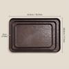 Rectangular Plastic Vanity Tray Bathroom Organizer Perfume Tray Stackable Makeup Organizer Cosmetic Storage Box Desk Accessories