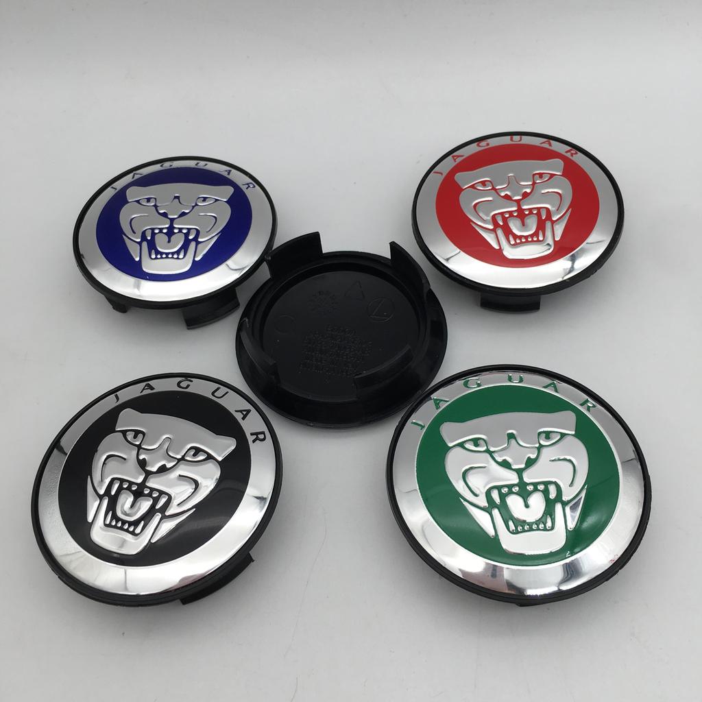 40pcs 3D 58mm For Car emblem Wheel hub Center Cap Badge covers sticker Decals Styling accessories