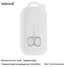 Stainless Steel Beauty Scissors: Round Head Makeup, Eyebrow, and Nose Hair Trimming Tool
