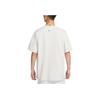 Nike Letter Pattern Print American Vintage Patchwork Pocket Loose Fit Round Neck Cotton Casual T-Shirt With Drop Shoulder Sleeves Men Tops FJ7681-030