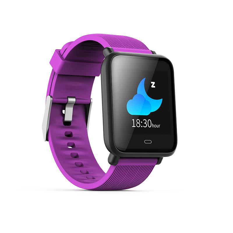 Buy Q9 Big Color Screen Smart Bracelet Waterproof Heart Rate Blood