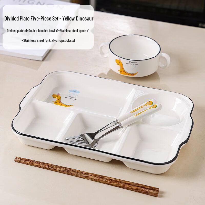 Ceramic Divided Meal Plate