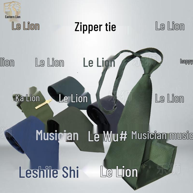

Leshi Formal Zipper Uniform Tie