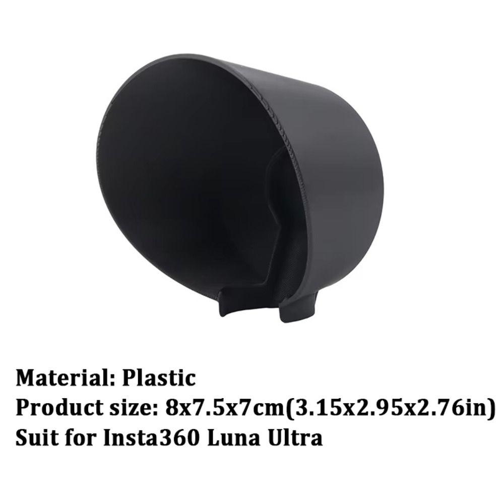 ABS Lens Sunshade Protective Lens Cover for Insta360 Luna Ultra Gimbal Camera Accessories