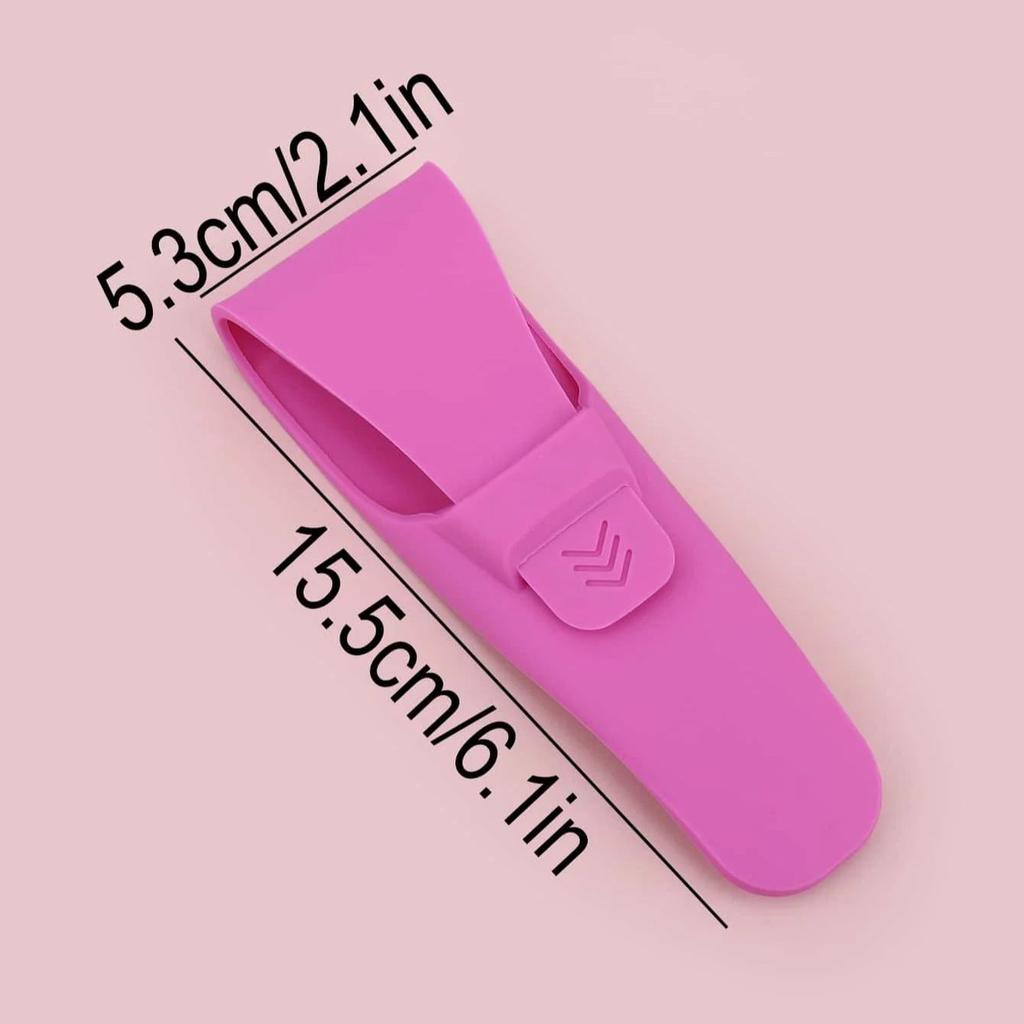 1PC-Silicone Razor Portable Holder Box Manual Shaver Protector Cover Portable Waterproof Shaving Accessories Razor Storage Box