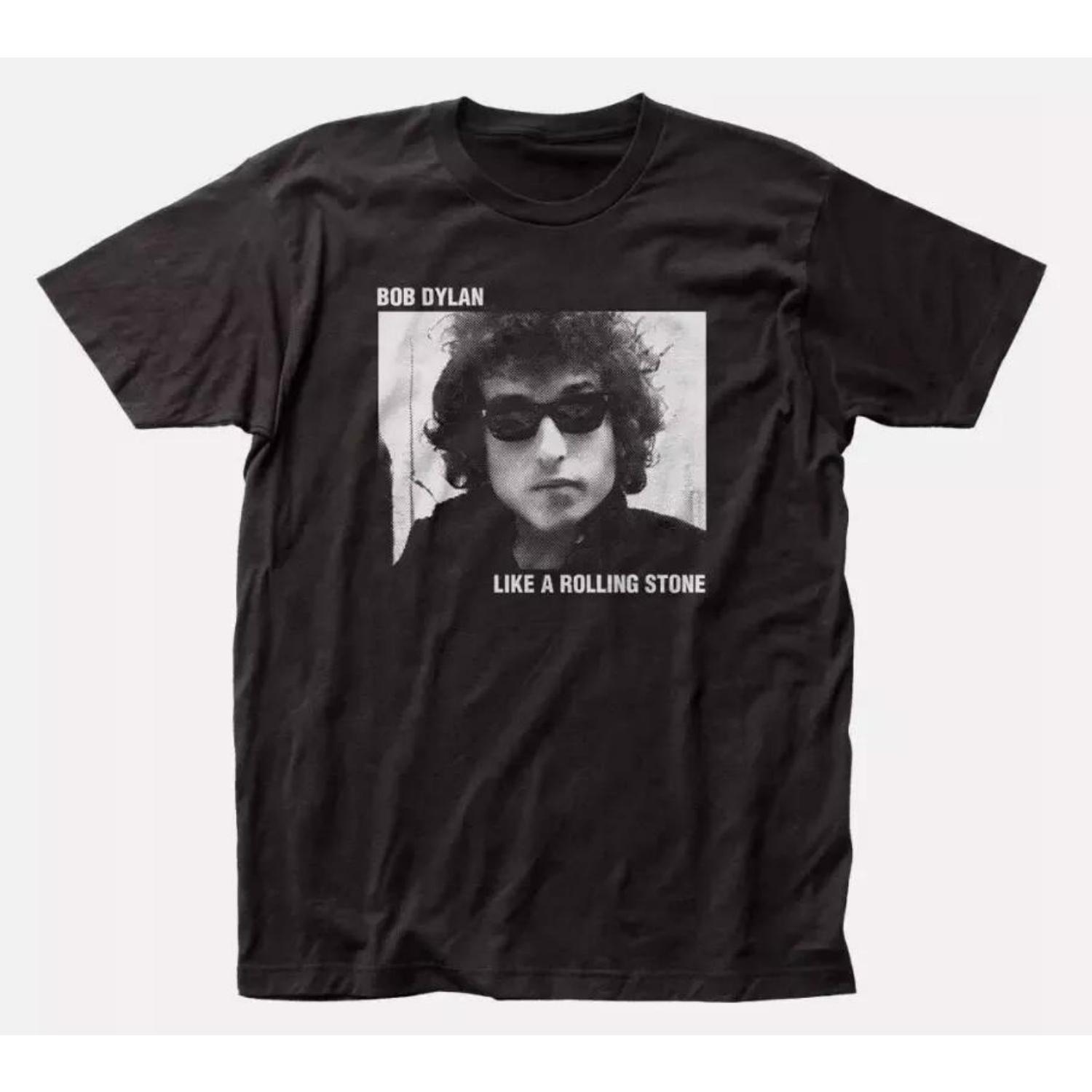 Bob Dylan T-Shirt Unisex Gift For Fans Music B1210_02 S чёрный