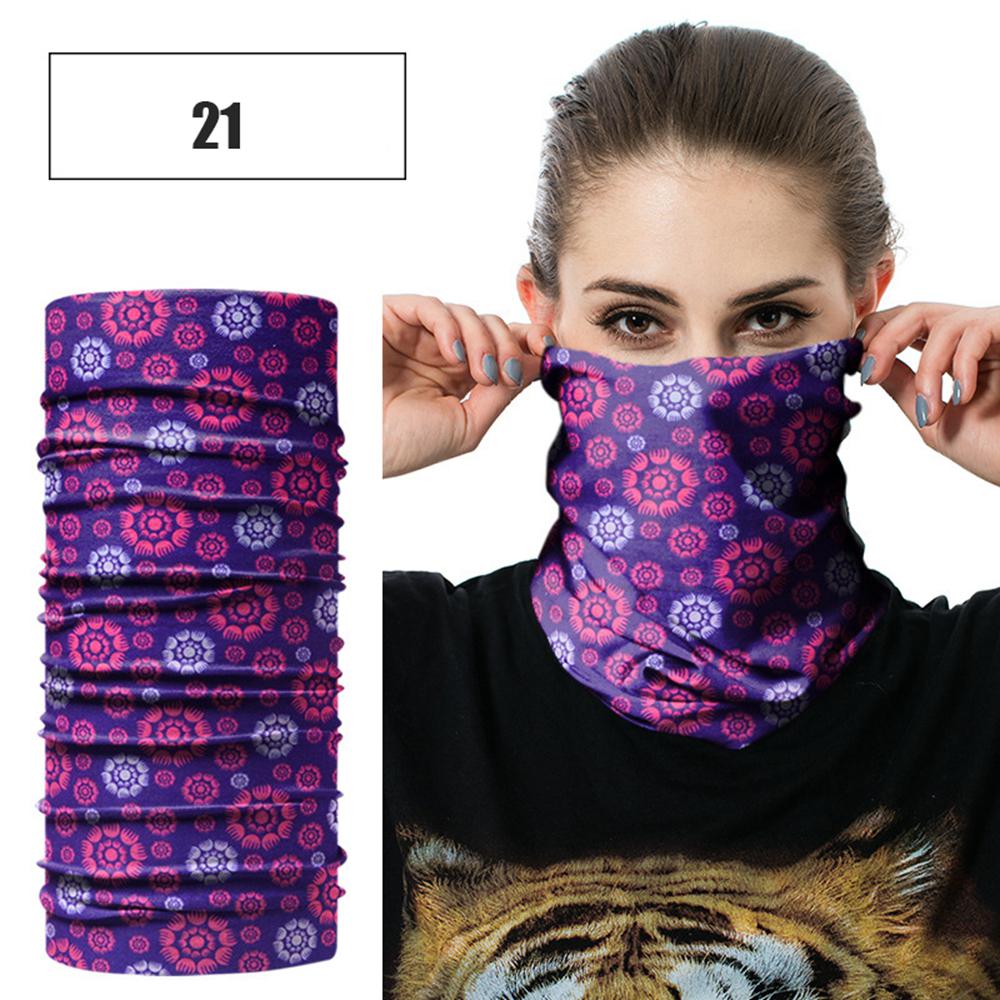 Sports Headwear Dustproof Fishing Magic Turban Scarf Men Women Head Face Neck Sunshade Collar Gaiter Tube Outdoor Bandana