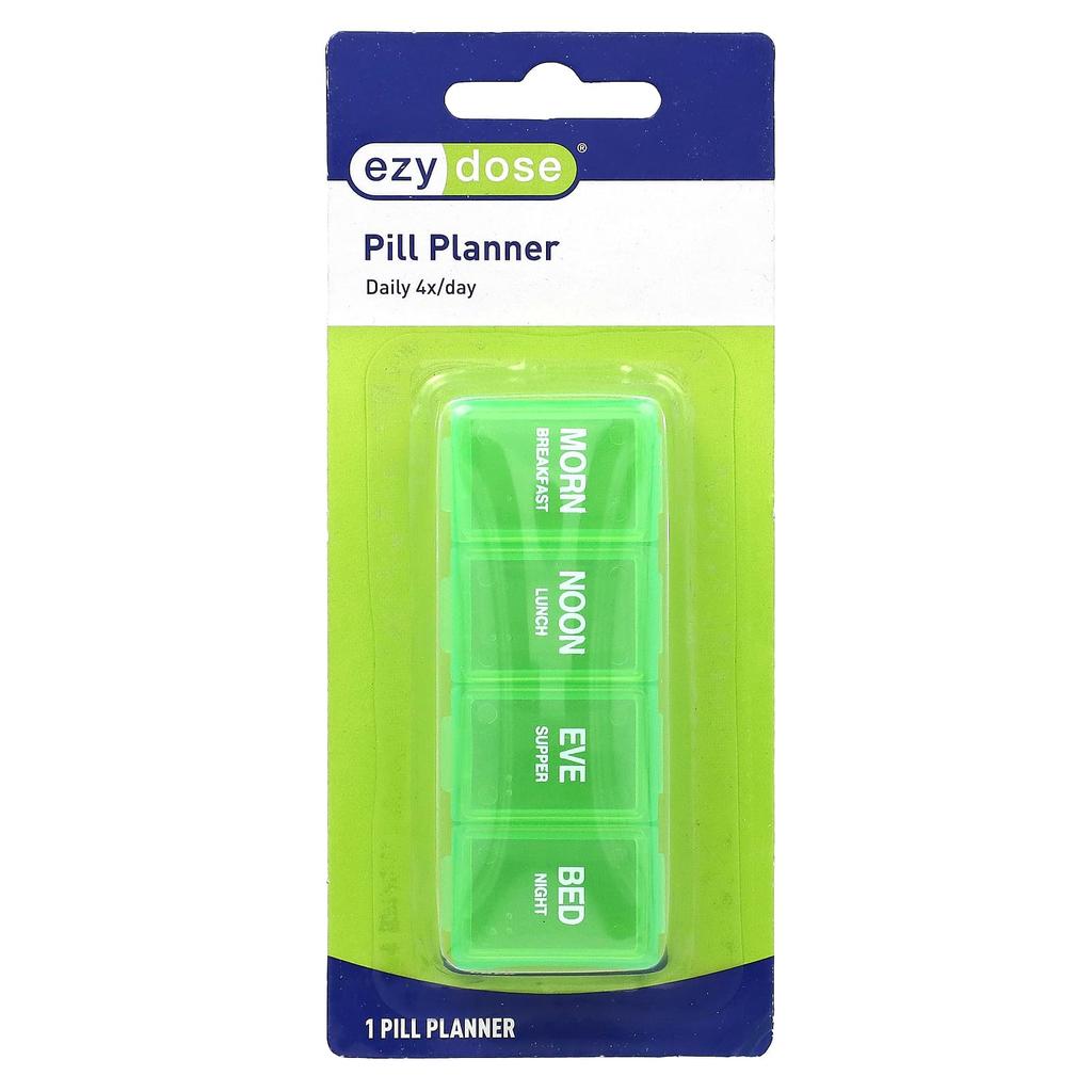 4X/Daily Pill Planner, 1 Pc