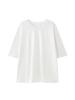 Korean Style Oversized Fleece T-Shirt for Women - Round Neck & Drop Shoulder
