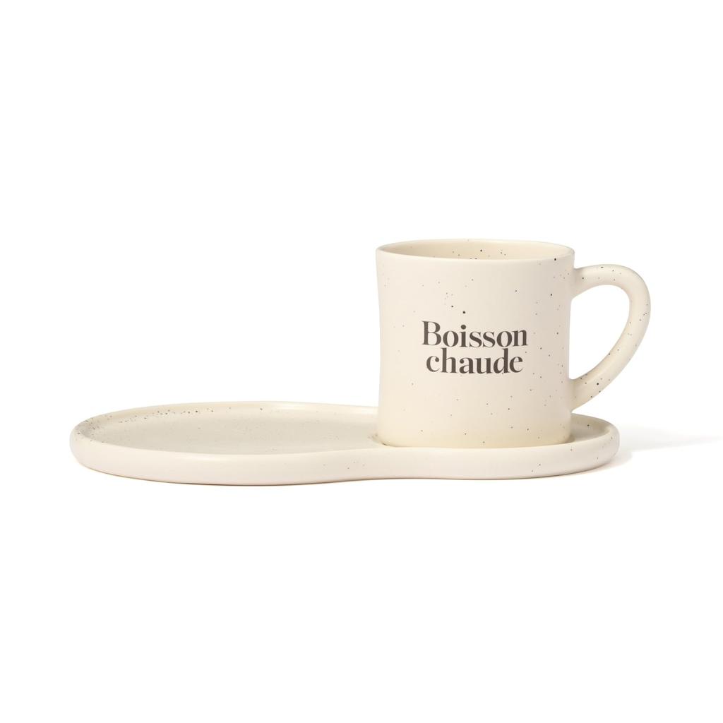 Francfranc Le Cafe Cafe Set, Ivory
