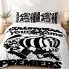 Collingwood Football Club Individueller Name 3-teiliges Set Perfekt für das Schlafzimmer Gemütliches Bettwäsche-Set enthält einen Bettbezug und zwei Kissenbezüge Ideal zum Geburtstag