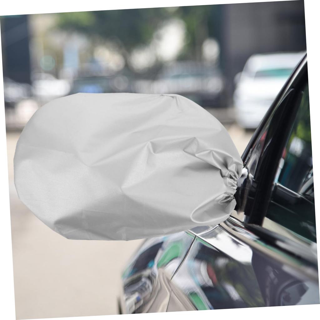 Healifty 2pcs Reverse Mirror Cover Dash Cam Kit Screen Reflective Visibility Exterior Rearview Mirror