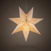 Hollow Out Paper Star Hanging Pendant Eid Mubarak Home Decoration Led Star Light Paper Lantern Ramadan Eid Al Adha Kareem decor