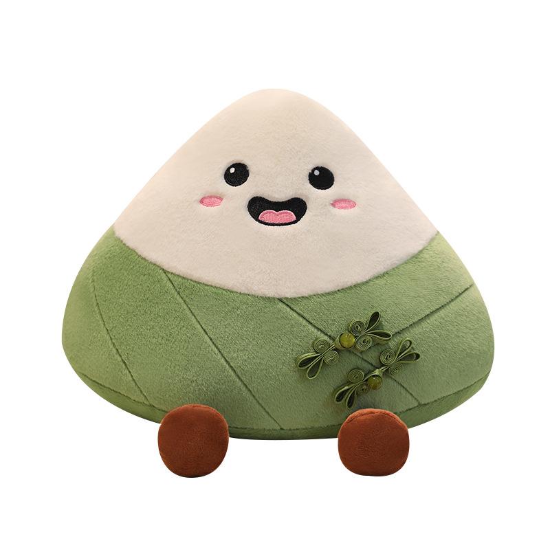 Cartoon Creative Zongzi Dolls Dolls Plush Toys Backpack Pendant Keychain Dragon Boat Festival Company Gifts