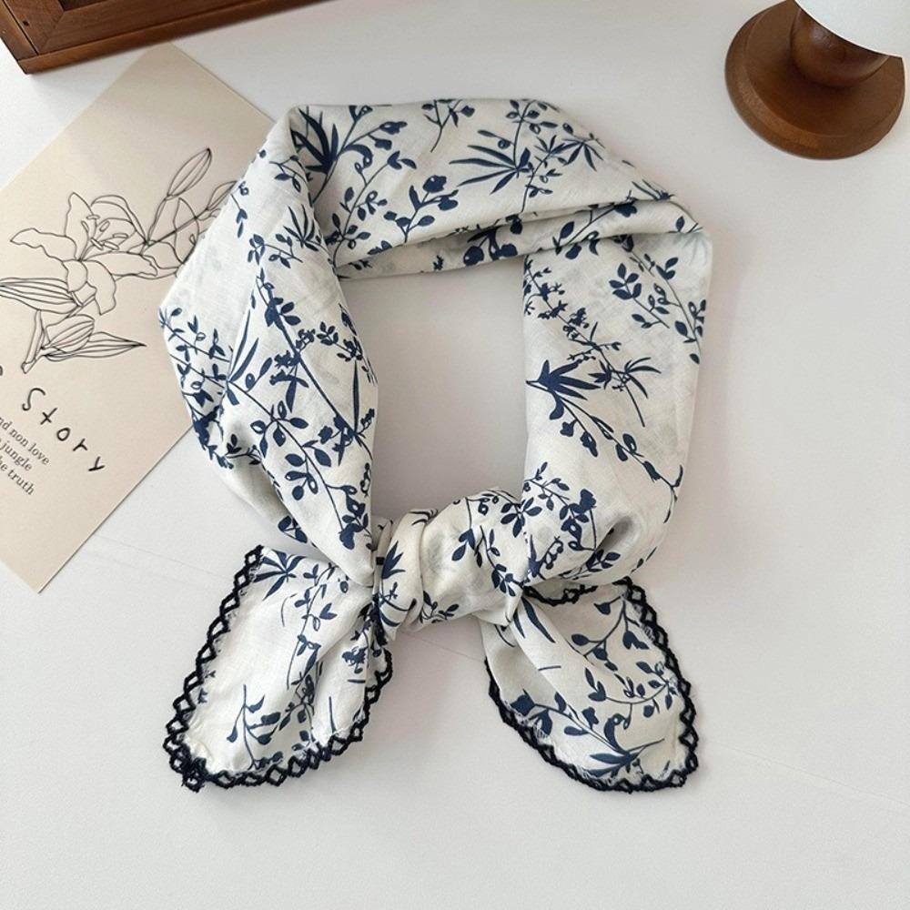 

70x70cm Handkerchief Scarves printing Neckerchief Versatile Bandana Scarfs for Women
