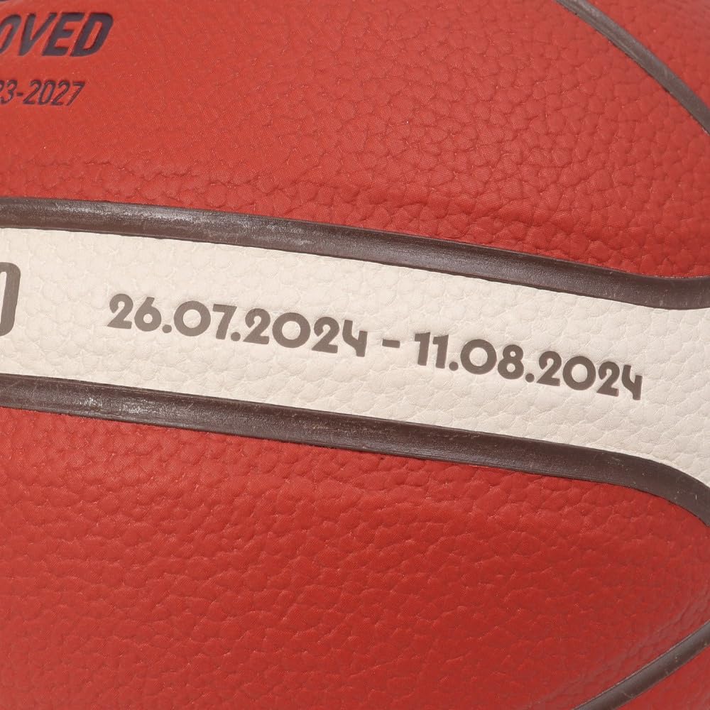 Molten BG3800 Paris Olympic Games Licensed Model Basketball B5G3800-S4F