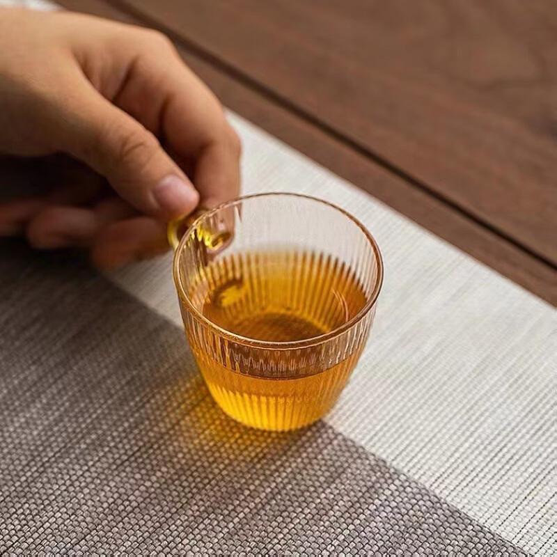 Shangqi Hammered Glass Kung Fu Tea Cups