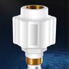 2x Universal Heater Partition Wall Device Gas Connector Firewall Water Heater Partition Wall Water Heater Anti-Electric