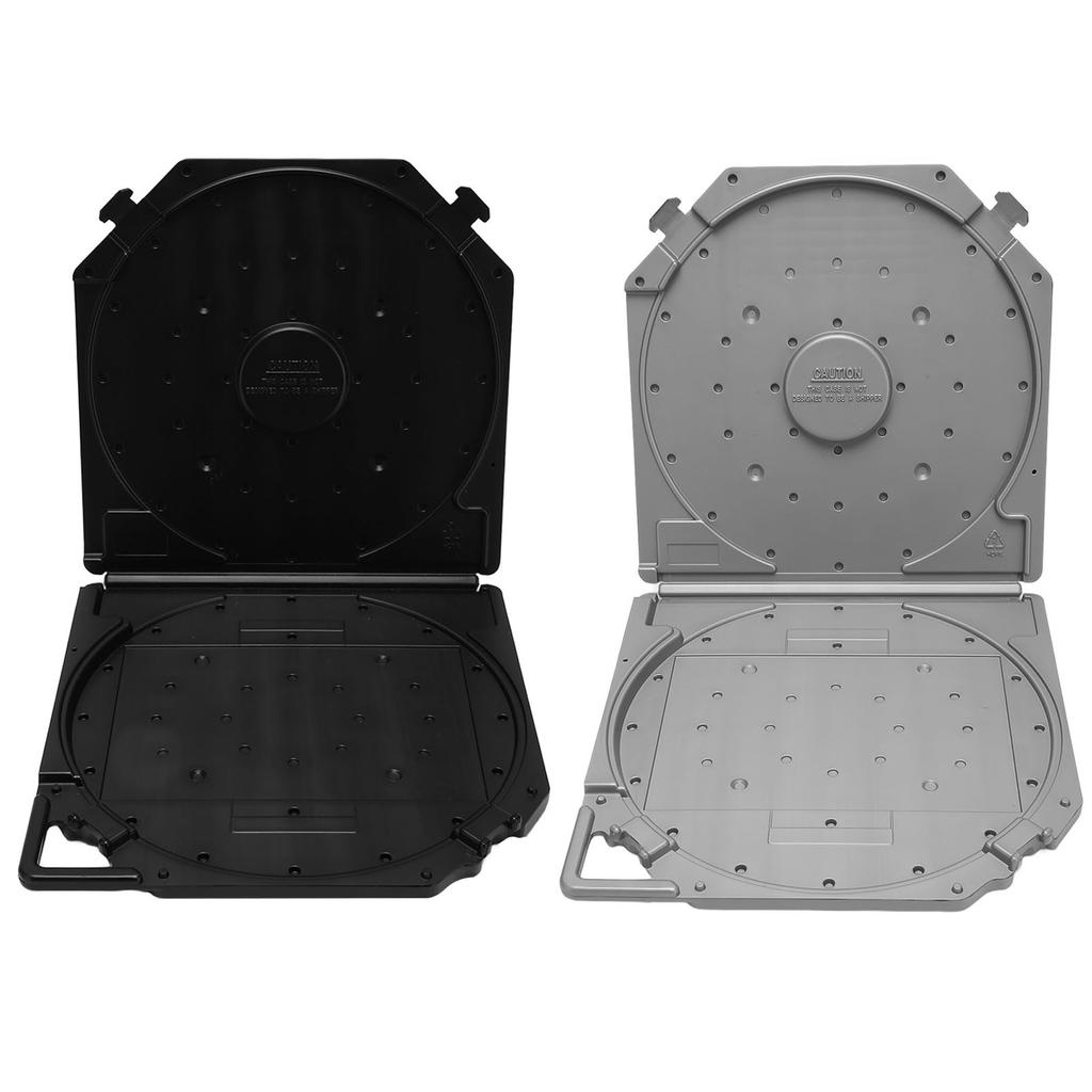 Úložný box na prázdnou páskovou cívku Profesionální otevřený páskový box odolný proti poškrábání s nahrávací páskou pro 10