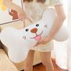 New dog bone throw pillow cushion plush toy children's cloth doll sleeping doll girl gift