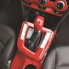 For Hyundai Elantra 2016- Accessories Carbon Fiber Style Interior Steering Wheel Panel Back Air Vent Gear Panel Sticker ABS