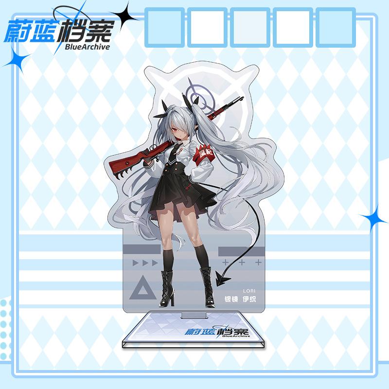 16cm Height Blue Archive Acrylic Stand Character Figurine
