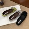 Fashion 2025 New Fashion Butterfly-Knot Ladies Flats With Shoes Soft Female Shallow Footwear Square Toe Women Ballet Flats Shoes