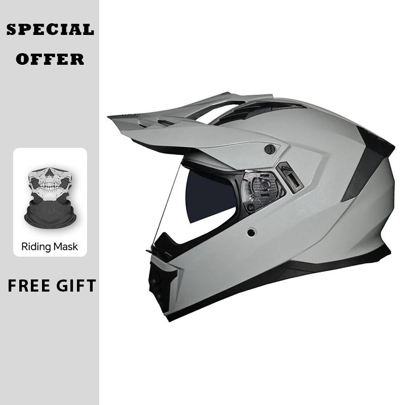 Off Road Helmets Motorcycle Helmet Racing Downhill ATV Capacetes Dirt Bike Motocross Casco Men Women DOT ECE Full Face Helmet