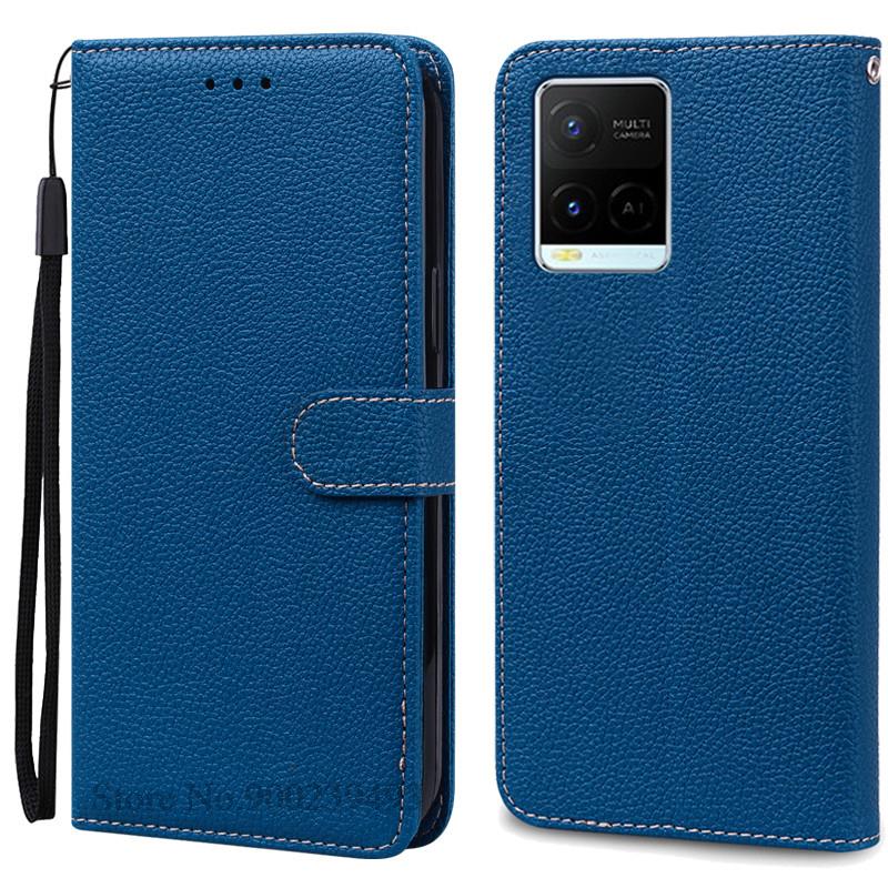 For Vivo Y21 2021 Y21S Deksel Lommebok Flipdeksel For Vivo Y33S Y33T Y32 Y21T Y21E Y21A Y21G VivoY21 Silikondeksel Coque Fundas Etui