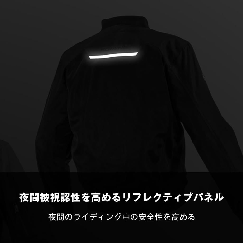 2025 Model Enigma Light Air Force Mesh Jacket for Motorcycles CE Standard Protector Mesh Olive 2XL [KOMINE] JK-174 Spring/Summer