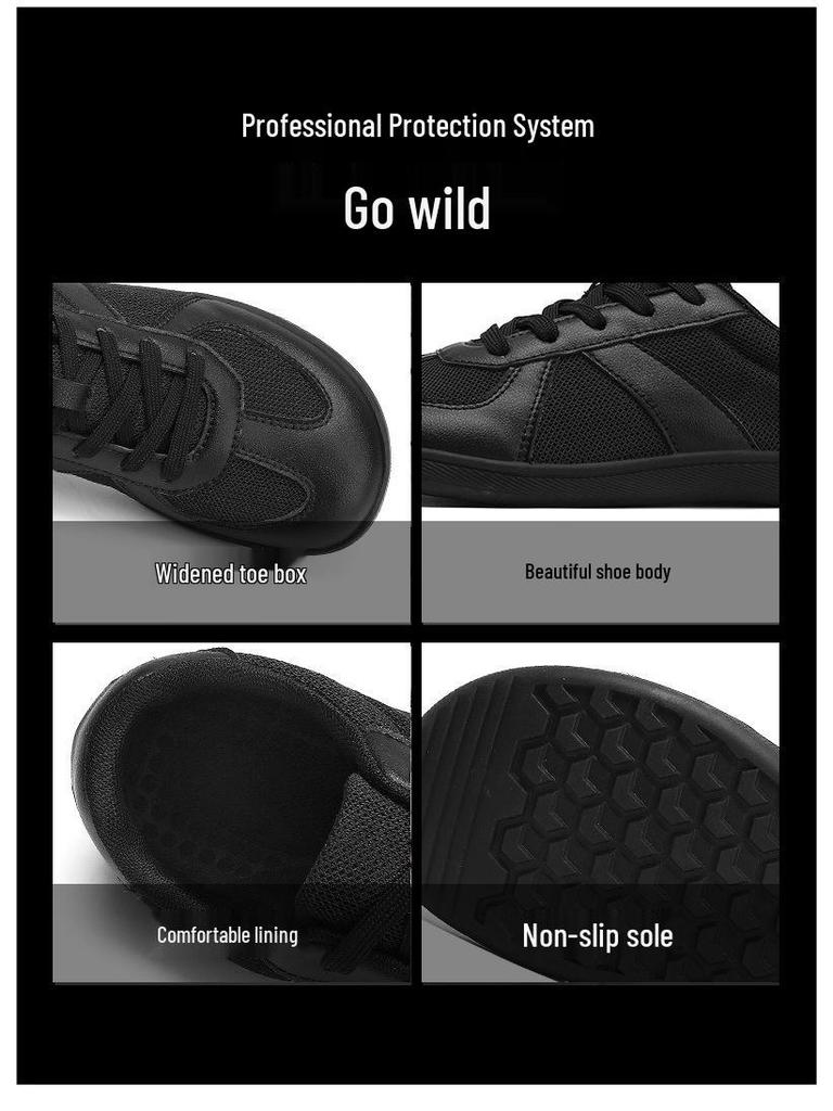 Men's Cross-Border Lightweight Luxury Mesh Barefoot Running Shoes: Plus Size, Breathable, Casual, Outdoor Off-Road Sneakers.