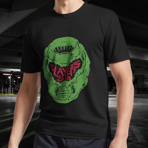 Slayers Club Active Logo T-Shirt Funny Size Mode American T-shirt S разноцветный