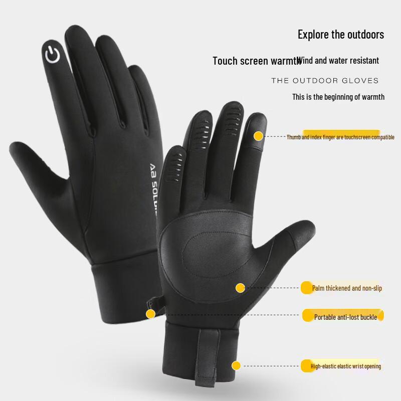 Outdoor Waterproof Winter Cycling Gloves